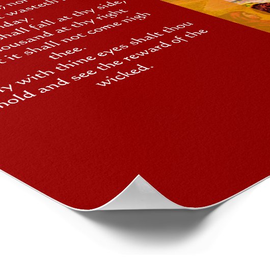 詩篇91ポスター2 ポスター (角)