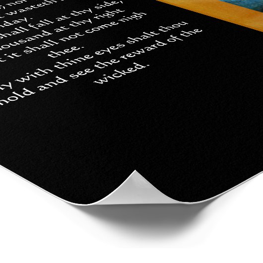 詩篇91ポスター3 ポスター (角)