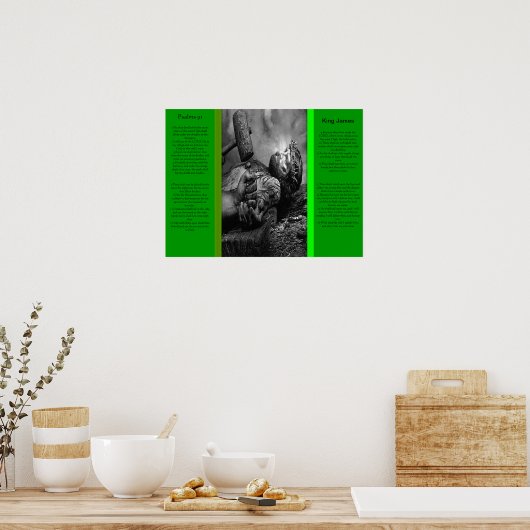 詩篇91ポスター4 ポスター (キッチン)