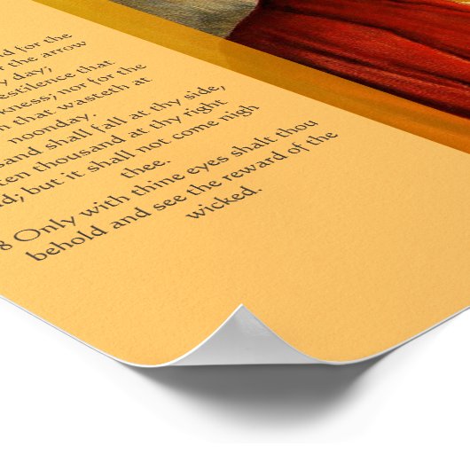 詩篇91ポスター5 ポスター (角)