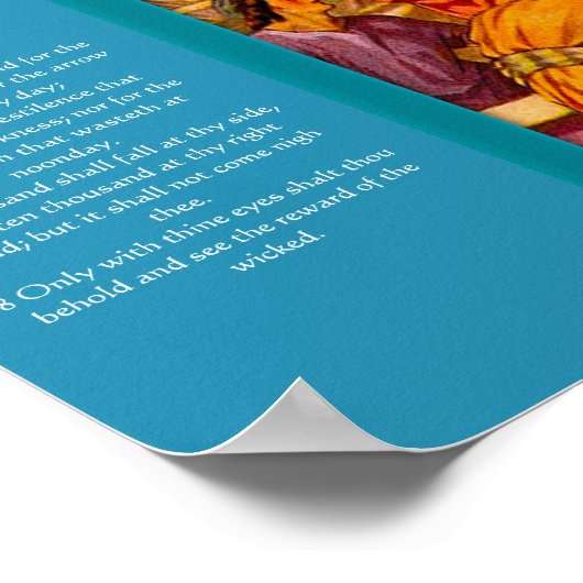 詩篇91ポスター7 ポスター (角)