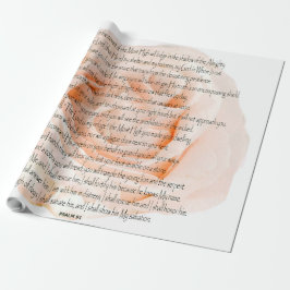 詩篇91主は私の皈依である ラッピングペーパー