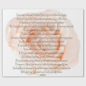 詩篇91主は私の皈依である ラッピングペーパー (フラット)