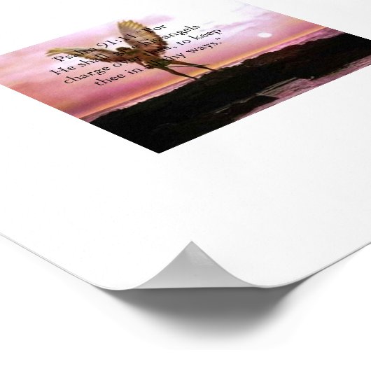 詩篇91時11分… ポスター (角)