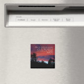 詩篇91秘密の場所に住む人々 マグネット (インサイチュ (食洗機))