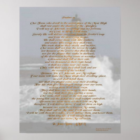 詩篇91 ポスター (正面)