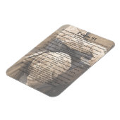 詩篇91、神の保護、兵士 マグネット (左側)