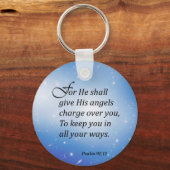 詩篇91:11 キーホルダー (正面)