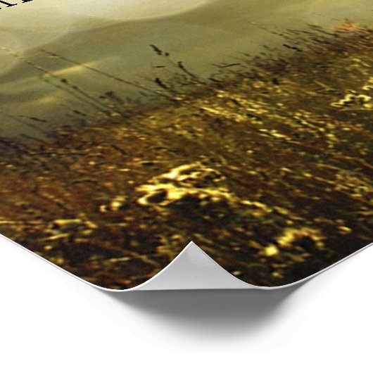 詩篇91:11 ポスター (角)