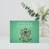 詩篇91:11 ポストカード (スタンド正面)