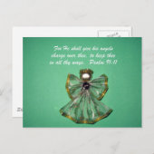 詩篇91:11 ポストカード (正面/裏面)