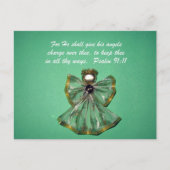 詩篇91:11 ポストカード (正面)