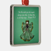 詩篇91:11 メタルオーナメント (右)