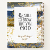 詩篇91:14-15主は私が聖書を救うと言われる ノートブック (裏面)