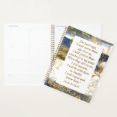 詩篇91:14-15主は私が聖書を救うと言われる プランナー手帳 (ディスプレー)