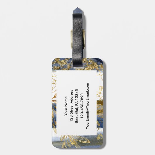 詩篇91:14-15主は私が聖書を救うと言われる ラゲッジタグ (裏面縦)