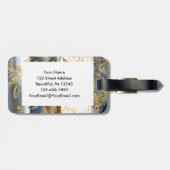 詩篇91:14-15主は私が聖書を救うと言われる ラゲッジタグ (裏面横)