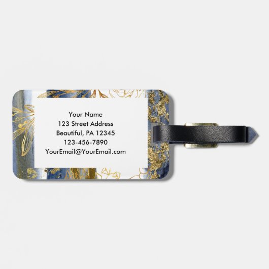 詩篇91:14-15主は私が聖書を救うと言われる ラゲッジタグ (裏面横)