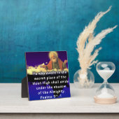 詩篇91:1 フォトプラーク (インサイチュ)