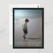 詩篇91:1 ポストカード (正面/裏面)