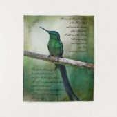 詩篇91:1-4 感動的 タペストリー (正面)