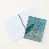 詩篇91:2 KJV聖書の聖句 ノートブック (内部)