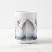 詩篇91:4ウィングス神の保護バイブル聖なる書物、 経典 コーヒーマグカップ (中央)