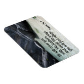 詩篇91:4彼は彼の羽であなたを覆う マグネット (右側)