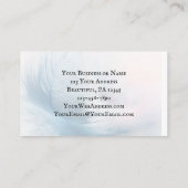 詩篇91:4彼は羽であなたを覆う 名刺 (裏面)