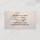 詩篇91:4彼は羽であなたを覆う 名刺 (裏面)