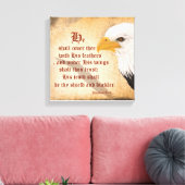 詩篇91:4 キャンバスプリント (インサイチュ (リビング))