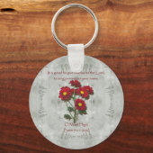 詩篇92与え時1感謝してい～主へ キーホルダー (正面)