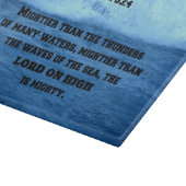 詩篇93:4多くの人々の雷よりも強い….. カッティングボード (角)