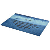 詩篇93:4多くの人々の雷よりも強い….. カッティングボード (角)