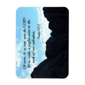 詩篇95:1よ来り、主に歌おう マグネット (縦)