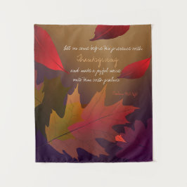 '詩篇95:2'タペストリー タペストリー