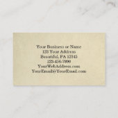 詩篇95:2感謝祭とともに彼の前に 名刺 (裏面)