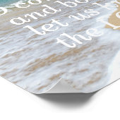 詩篇95:6私たち来は礼拝して、下に弓を引こう ポスター (角)