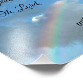 詩篇9:1わたしは主よ、あなたをほめたたえよう。 フォトプリント (角)