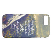 詩篇：ロック・バイブルの聖句に導く Case-Mate iPhoneケース (裏面(横))