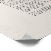 詩篇 139、聖書の言葉、現代の聖書、聖句のウェア ポスター (角)