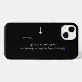 詩篇 150:6 聖書の詩 iPhone / iPad カーケース iPhoneケース (裏面横)
