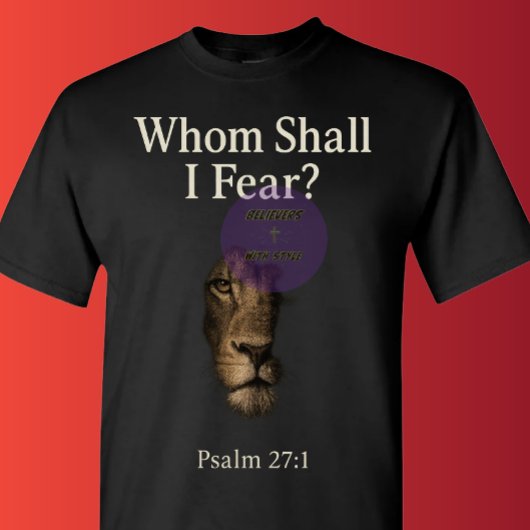 詩篇 27:1 - キリスト教 Tシャツ