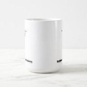 詩篇 34:10 キリスト教聖書マグカップ 励ましのギフト コーヒーマグカップ (中央)