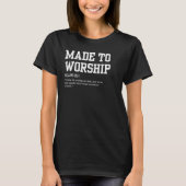 詩篇 95:1 レディースTシャツ Tシャツ (正面)