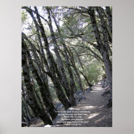 詩編とパスのポスター119:32 ポスター