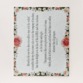 詩編の一縁ど番はフローラ賛美の油の ジグソーパズル (縦)