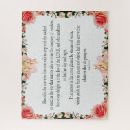 詩編の一縁ど番はフローラ賛美の油の ジグソーパズル