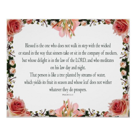 詩編の昼と夜は、その実を結ぶ。 ポスター (正面)