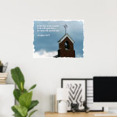 詩編の聖書聖書聖書聖書聖書教会ポスター ポスター (ホームオフィス)